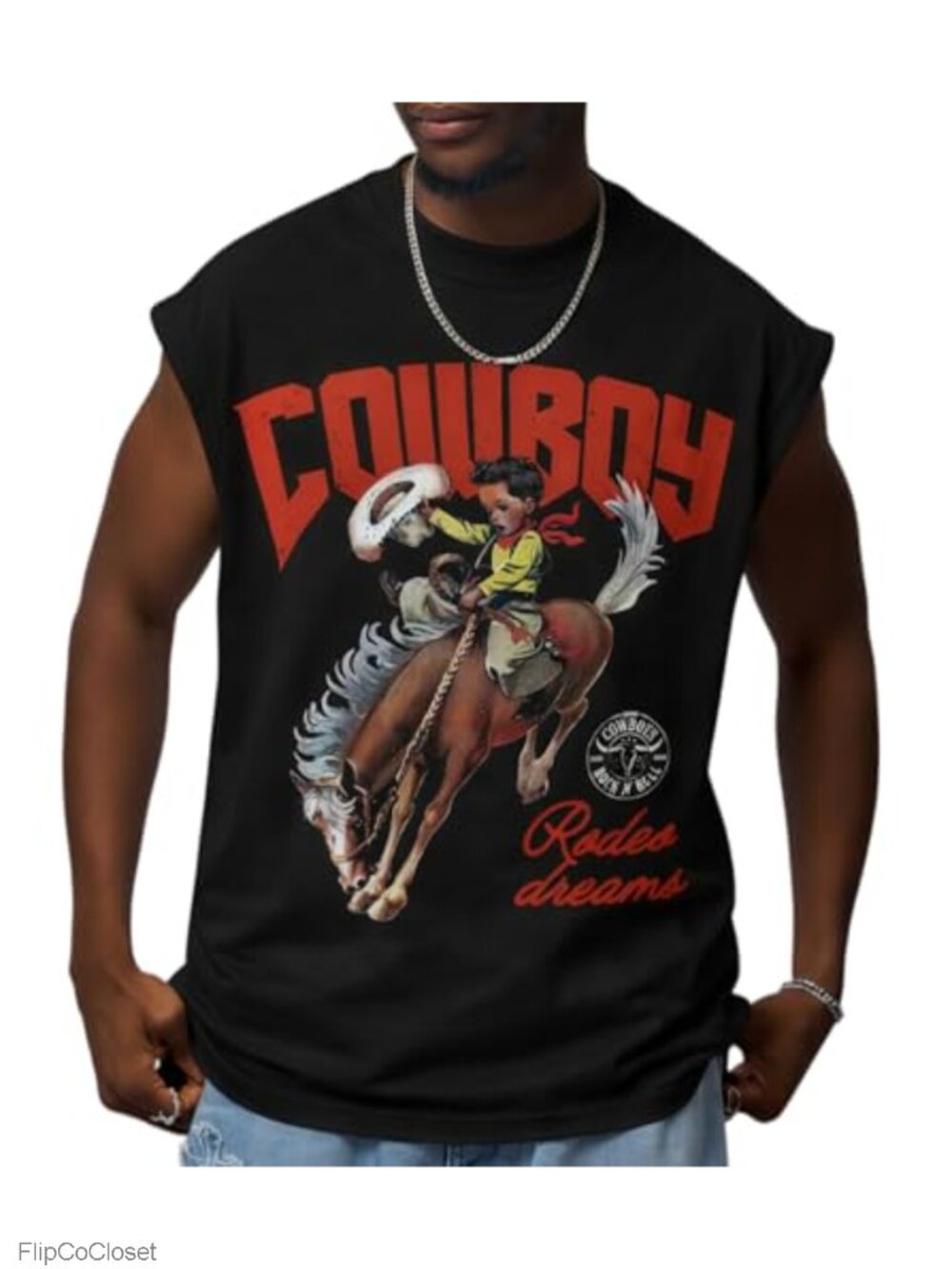 Mens Graphic Tank Top 100% Cotton Oversized Sleeveless Tee Y2K Streetwear